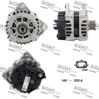 SIDAT A12VA1272 - Alternador