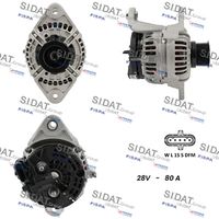 SIDAT A24BH0081 - Alternador