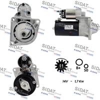 SIDAT S12BH0796A2 - Motor de arranque