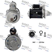 SIDAT S12LU0292A2 - Motor de arranque