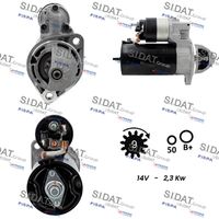 SIDAT S12BH0185 - Motor de arranque