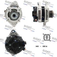 SIDAT A12DE1213A2 - Alternador