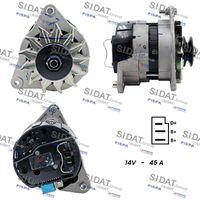 SIDAT A12LU0058 - Alternador