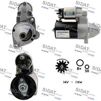 SIDAT S12BH0147 - Motor de arranque