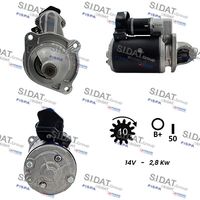 SIDAT S12LU0154 - Motor de arranque