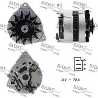 SIDAT A12LU0026 - Alternador