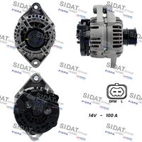 SIDAT A12BH0641 - Alternador