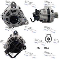 SIDAT A12HY0045 - Alternador