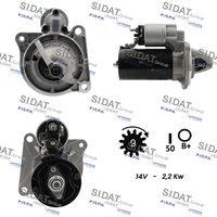 SIDAT S12BH0046 - Motor de arranque