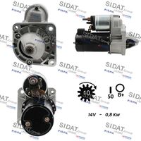 SIDAT S12VA0044 - Motor de arranque