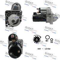 SIDAT S12VA0804A2 - Motor de arranque