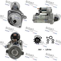 SIDAT S12MA0112 - Motor de arranque