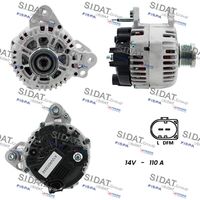 SIDAT A12VA0532A2 - Alternador