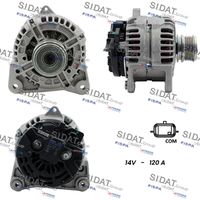 SIDAT A12BH0420 - Alternador