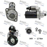 SIDAT S12BH0028 - Motor de arranque