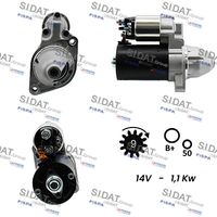 SIDAT S12BH0148 - Motor de arranque