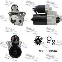 SIDAT S12BH0280 - Motor de arranque