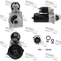 SIDAT S12BH0791A2 - Motor de arranque