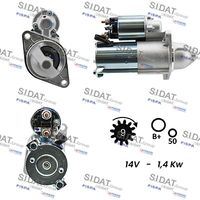 SIDAT S12DR0129 - Motor de arranque