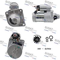 SIDAT S12HT0009 - Motor de arranque