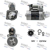 SIDAT S12MA0055A2 - Motor de arranque