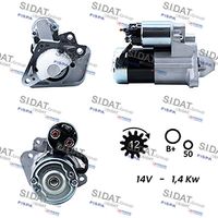 SIDAT S12MH0012 - Motor de arranque