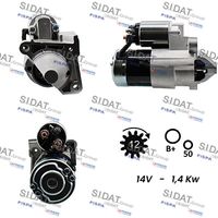 SIDAT S12MH0063 - Motor de arranque