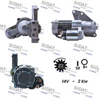 SIDAT S12MH0110 - Motor de arranque