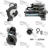 SIDAT S12VA0114 - Motor de arranque