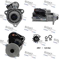 SIDAT S24BH0116 - Motor de arranque