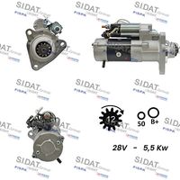 SIDAT S24MH0047 - Motor de arranque