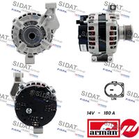 SIDAT A12BH1114AS - Alternador