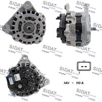 SIDAT A12BH0043 - Alternador