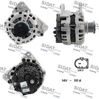 SIDAT A12BH0534 - Alternador