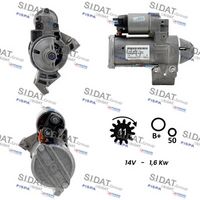 SIDAT S12BH0920 - Motor de arranque