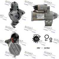 SIDAT S12BH0932 - Motor de arranque