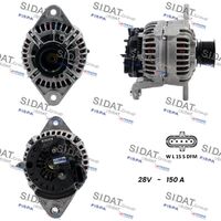 SIDAT A24BH0169 - Alternador