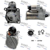 SIDAT S12BH0650 - Motor de arranque