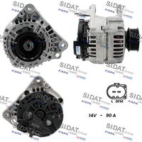 SIDAT A12BH0397 - Alternador