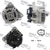 SIDAT A12BH0400 - Alternador