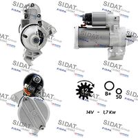 SIDAT S12BH0432A2 - Motor de arranque