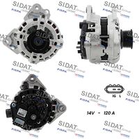 SIDAT A12BH0698 - Alternador