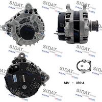 SIDAT A12BH0753 - Alternador