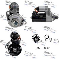 SIDAT S12BH0681 - Motor de arranque