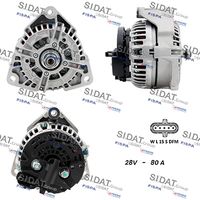 SIDAT A24BH0161A2 - Alternador