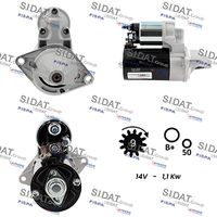 SIDAT S12BH0968A2 - Motor de arranque