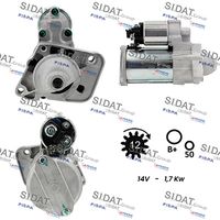 SIDAT S12BH0120A2 - Motor de arranque