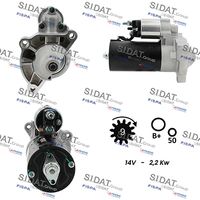 SIDAT S12BH0809A2 - Motor de arranque