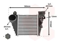 VAN WEZEL 03004200 - Radiador de aire de admisión