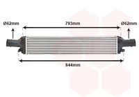 VAN WEZEL 03004319 - Radiador de aire de admisión